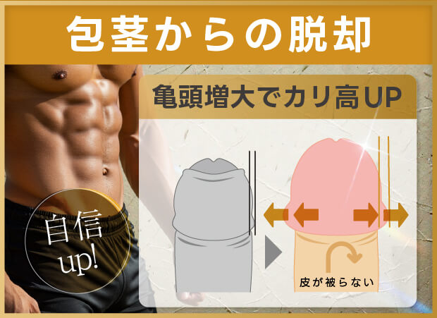 包茎からの脱却