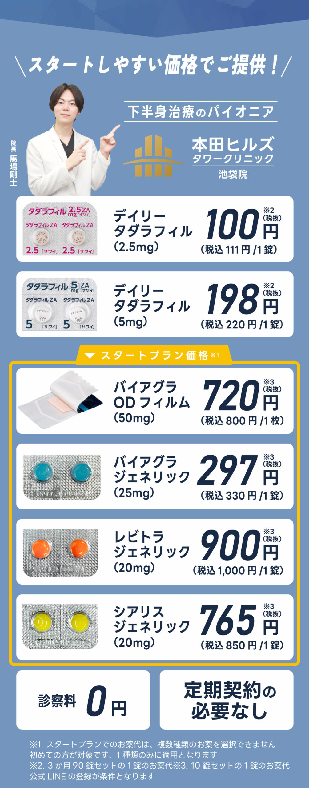 スタートしやすい価格で
